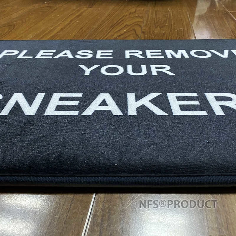 Коврик для двери под заказ напольный ковер 40x60 см черная фланелевая ткань снимает