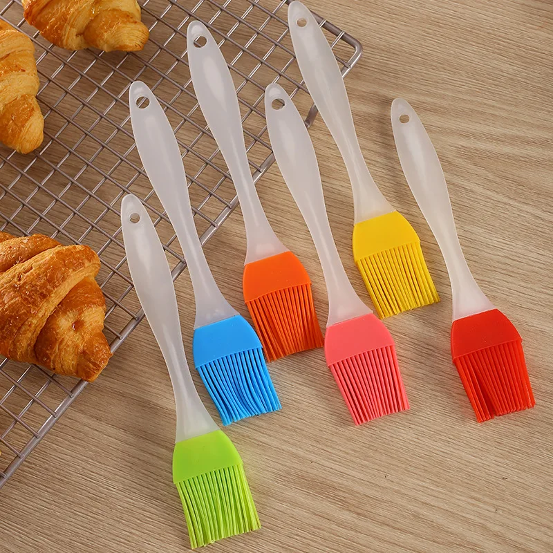 

Silicone Barbecue Brush Temperature Resistant BBQ Brush Oil Brush Oil Brush Bread Chef Brush Kitchen Brush
