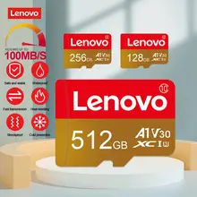 Lenovo Extreme 128GB 1TB Micro TF/SD Card 256GB SSD Class 10 High Speed A1 TF Card SD Memory Card 512GB Flash Memory SD Cards