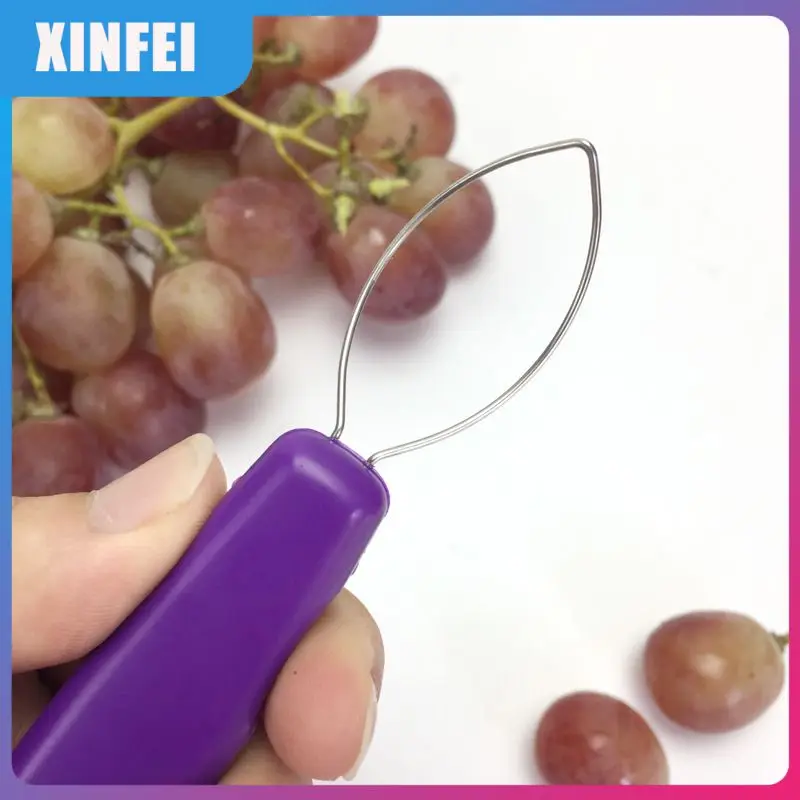 

Creative Quick Grape Peeler Stainless Steel Grape Peeler Raiser Kitchen Fruit Tools Children's Food Supplement Accessories