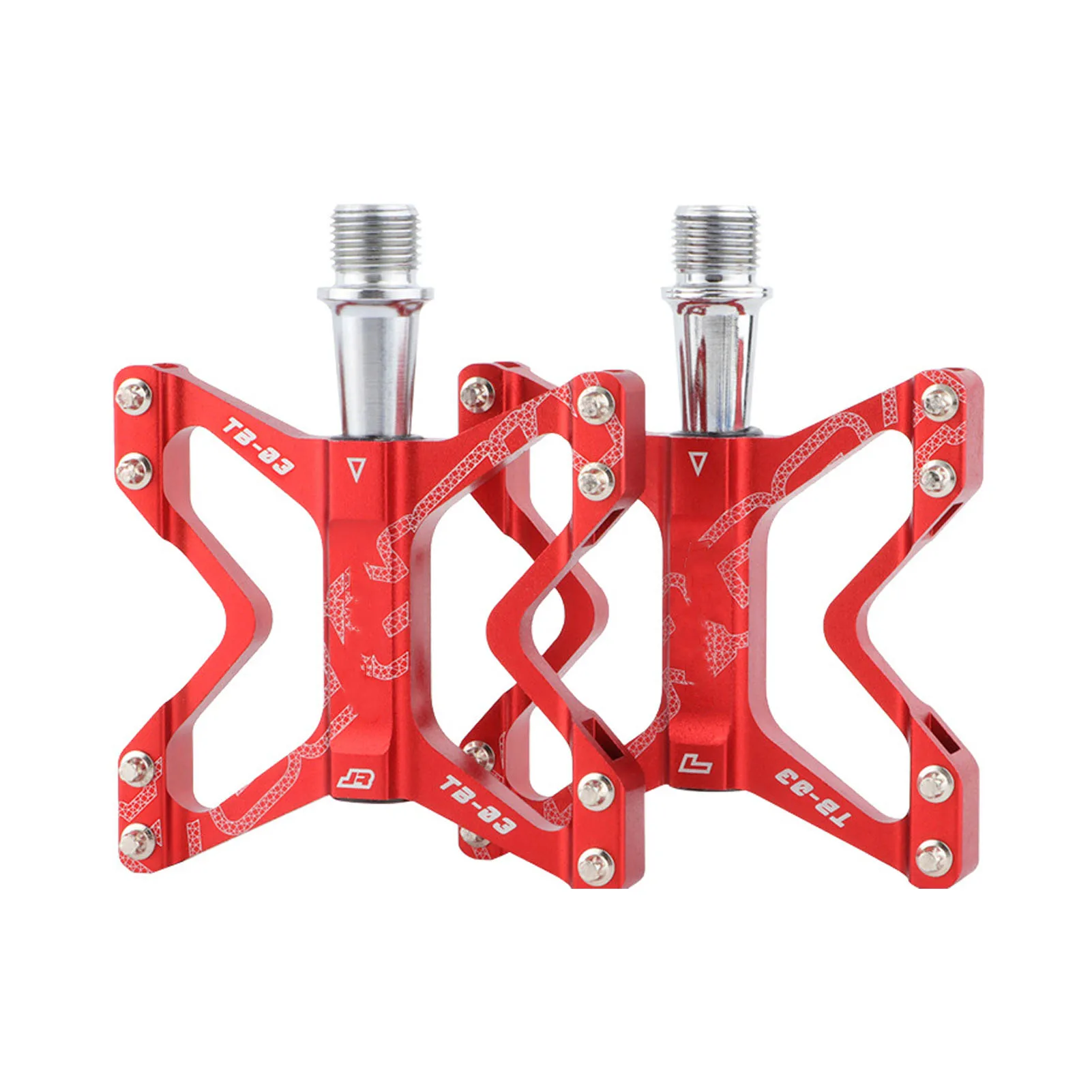 

1pair Easy Install Ultralight Folding Universal Stable Outdoor Bicycle Pedal Non-Slip Aluminium Alloy Durable Cycling