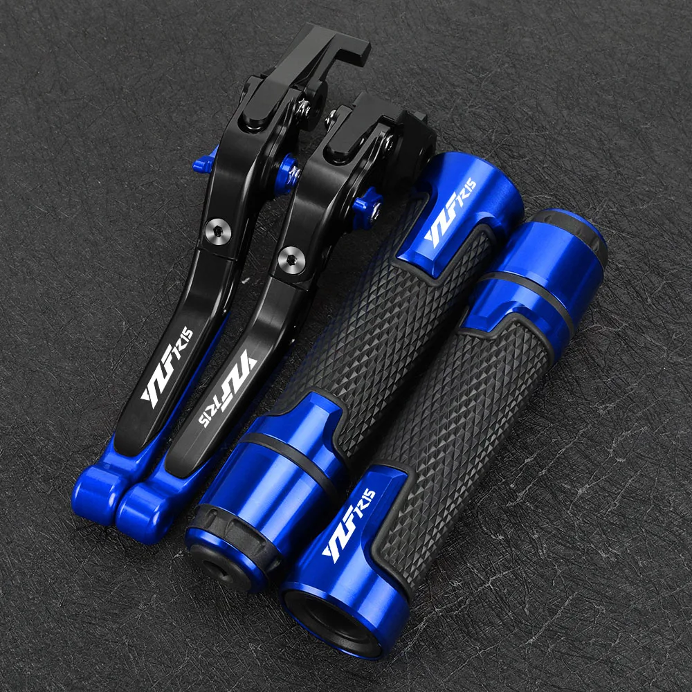 

FOR YAMAHA YZFR15 YZF-R15 2008-2023 2022 Motorcycle Brake Clutch Levers & Handbrake Handlebar Grip Handle Hand Grips