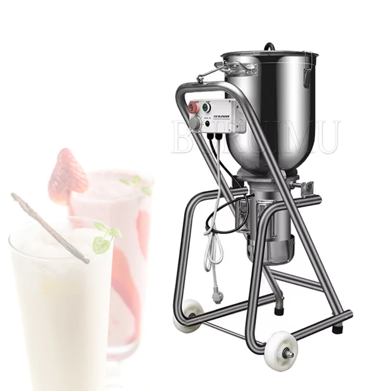 Stainless Steel 220V Fruit Blender Big Capacity 30L Food Cutter Chopper Industrial Ice Shaver Machine