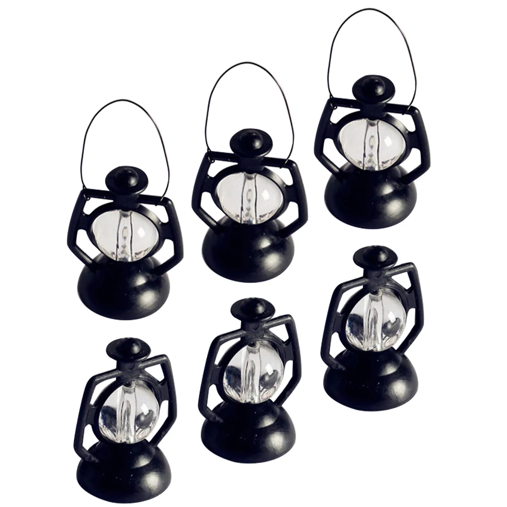 

6 Pcs Dollhouse Miniature Food Play Scene Accessory Vintage Accessories Ornaments