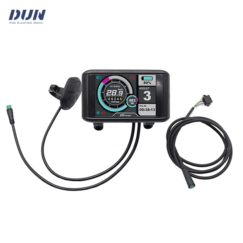 Фото SVMC7280 APT Protocal v2 80A 48-72 В контроллер Холла BLDC с дисплеем UKC1 для двигателя 1500-2500 Вт №2