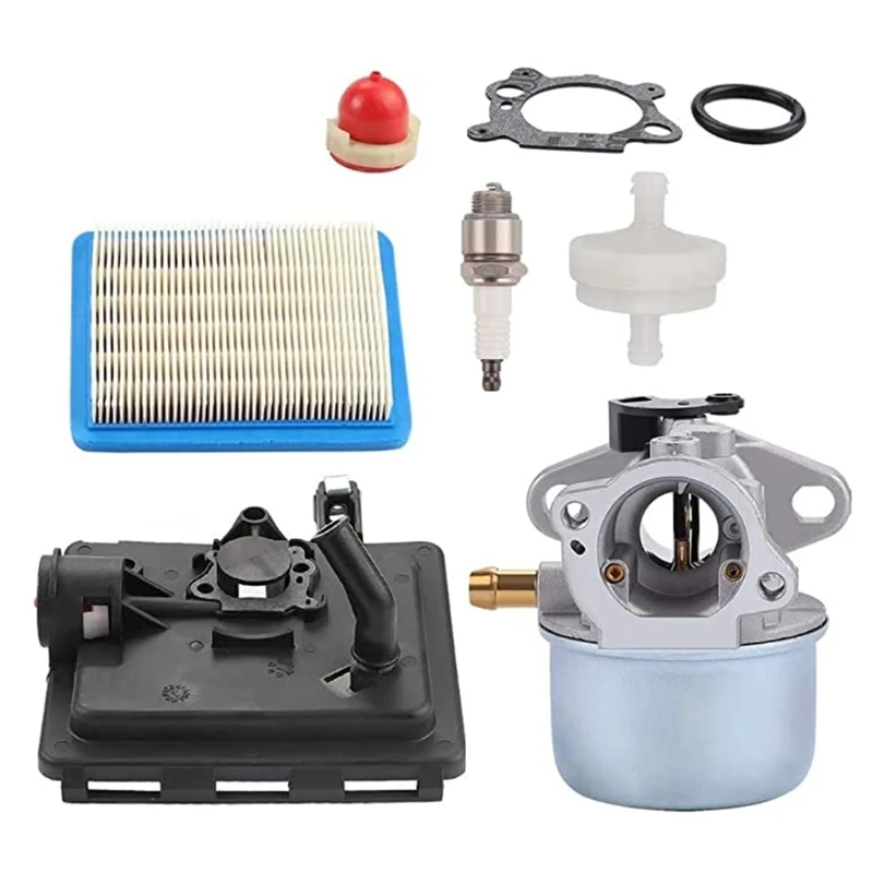

Aluminum Air Filter Cleaner Set Replacement Carburetor for 4Cycle Small Engine