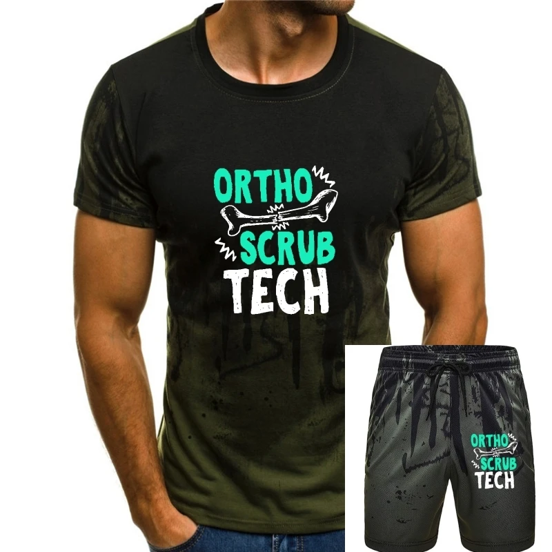 

Ortho Scrub Tech Surg Orthopedic Surgical Technician Gift T-Shirt Normal Cotton Men Tops Tees Printed On Designer Tshirts