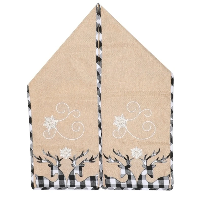 

Рождественская скатерть 72x14 дюймов прямоугольная скатерть для рождественской вечеринки праздника зимы