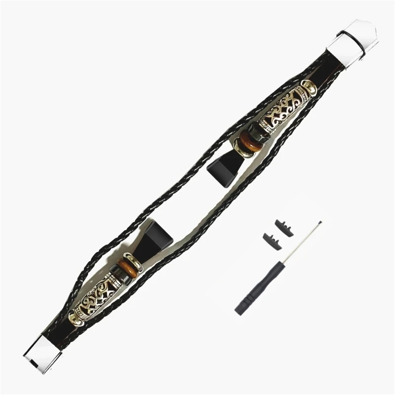 

Vintage Wrist Band Strap Replace Retro Beaded Bracelet for Honor Band 6/Band 6 DXAC