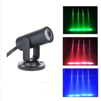 rgb mini stage spotlight for dj disco laser light projector ac85 265v led spotlight stage effect wedding xmas holiday party lamp