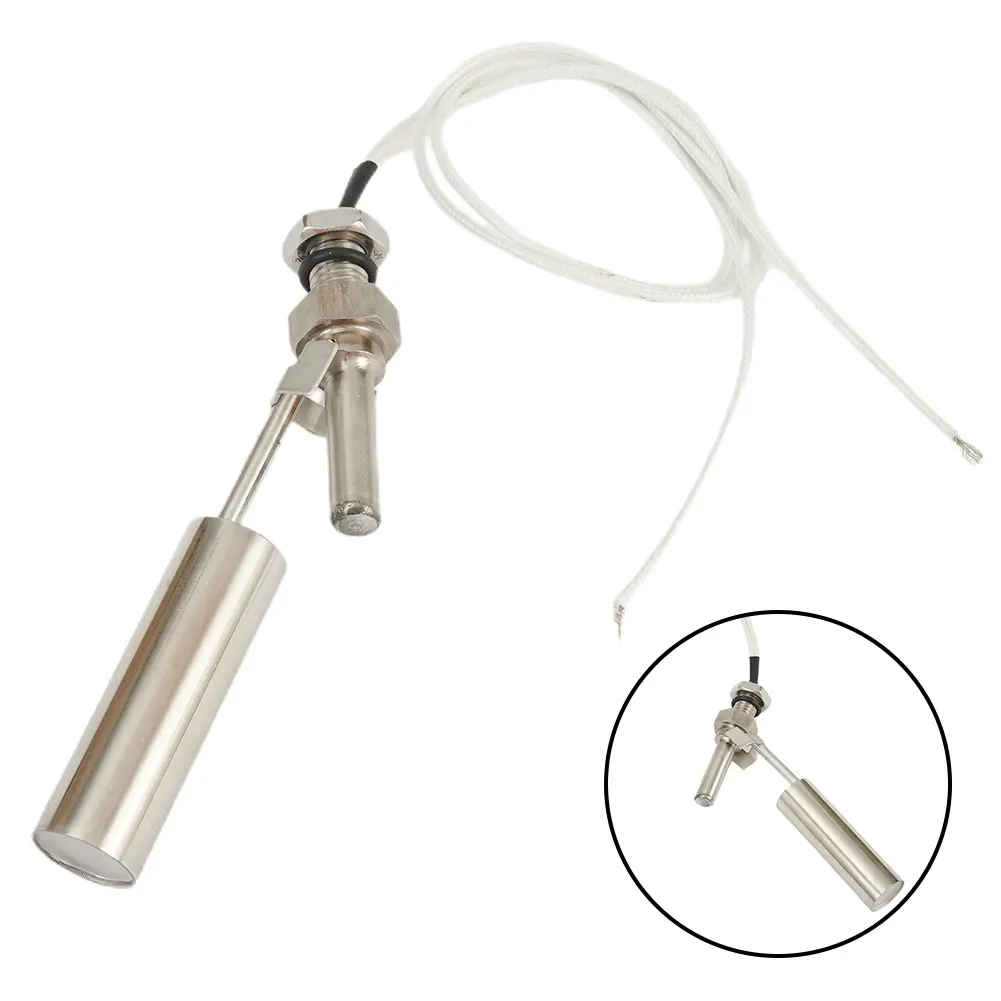 

1PCS Stainless Steel Float Switch Tank Liquid Water Level Sensor M10 Thread Water Level Gauge For Water Tower 30W 220V 1.5A