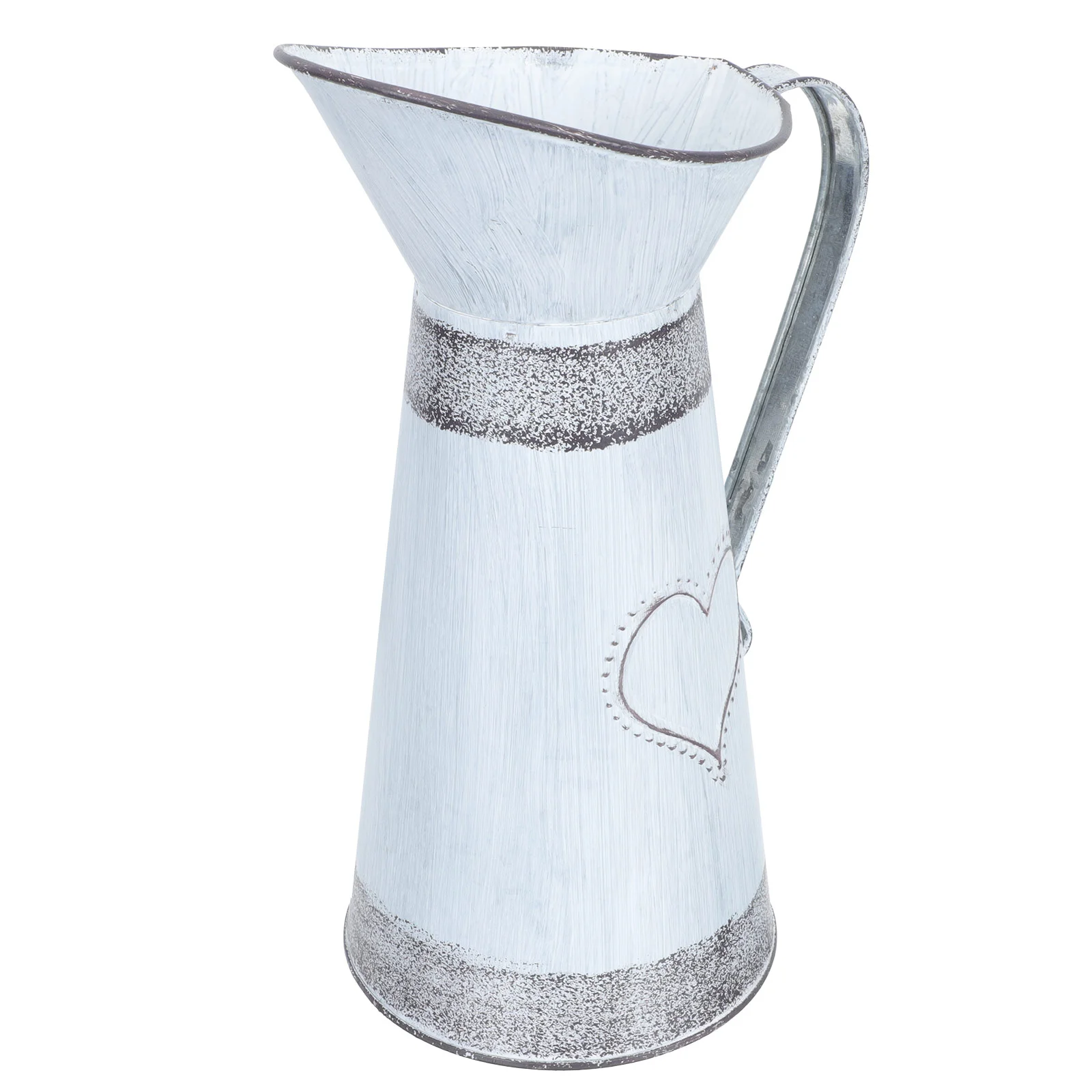 

Flower Arranging Iron Sheet Buckets Home Garden Vase Adornment Decorative Vase