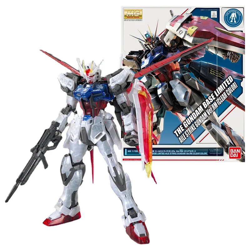 Anime Figure Mg 1/100 Aile Strike Verrm Clear Color Gunpla Anime Action Figure Toys For Children