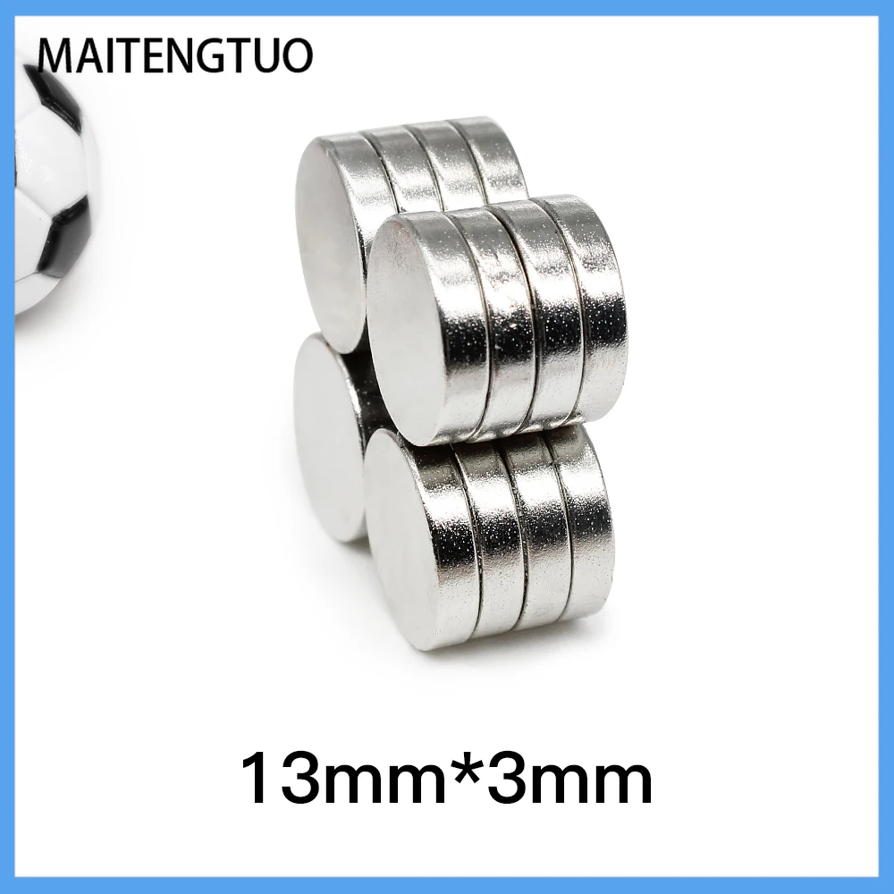 

10/20/50/100/150PCS 13x3 mm Disc Neodymium Magnets 13mm x 3mm Sheet Permanent Round N35 Super Strong Powerful Magnets 13*3 mm