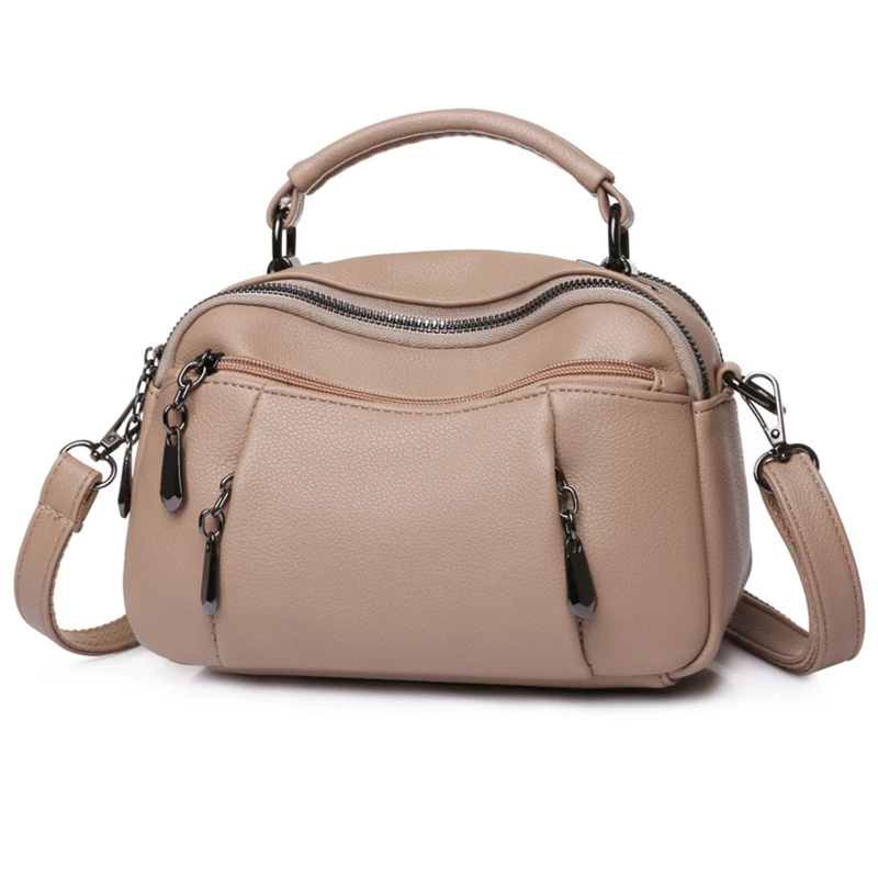 

Fashion PU Leather Luxury Purses and Handbags Travel Bag Multi-pocket Crossbody Shoulder Bags for Women Girls Satchel Tote Mom