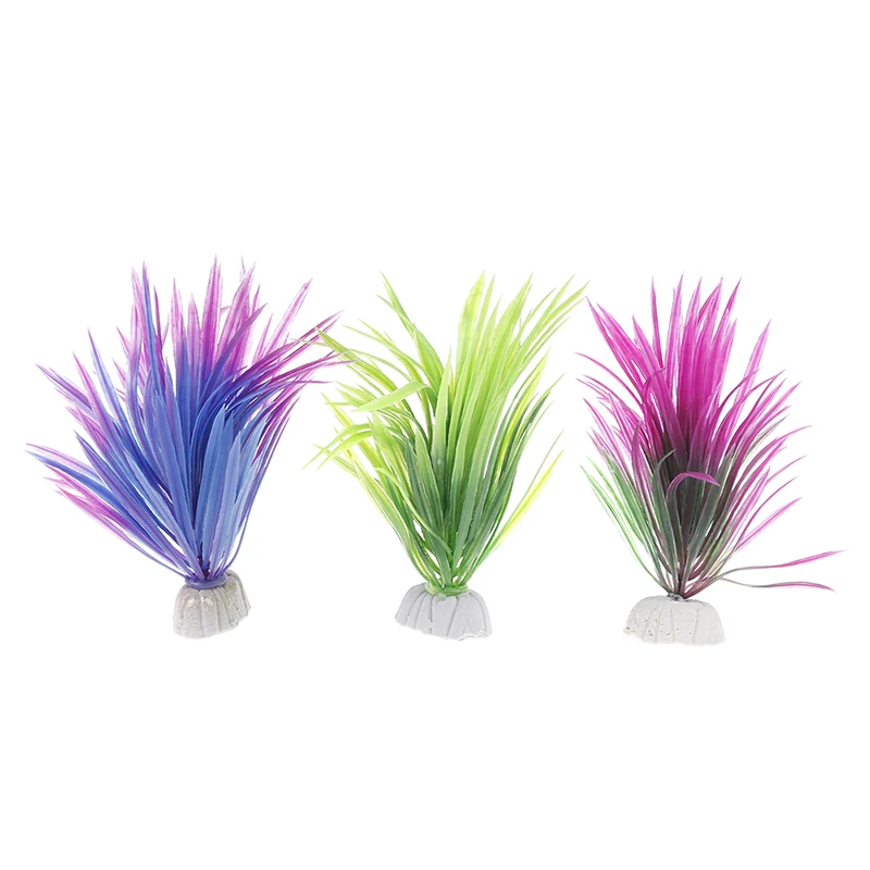 

Ornament Artificial Green Plant Grass Fish Tank Aquarium Fake Plastic Decor Water Weeds Ornament Fish Tank Plant Water Weeds