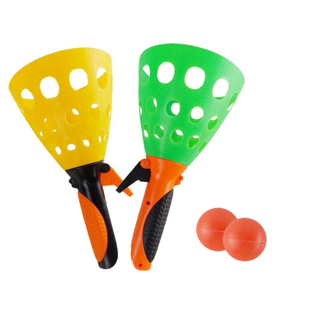 

Catch Gameballlauncherpop Toy Scoop Play Click Toys Cup Kids Set Games Garden Activity Backyard Catcher N Basket Doublepass
