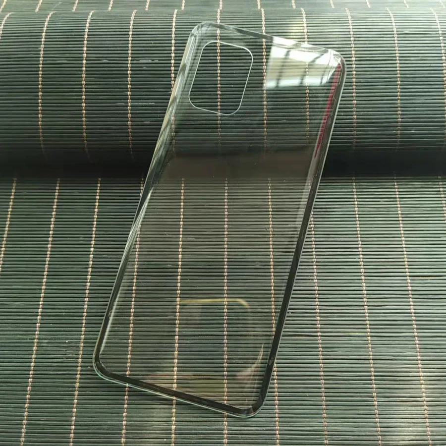 Прозрачная задняя крышка для Xiaomi Mi 10 Lite 5G аккумулятора Задняя стеклянная панель