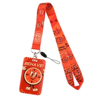 ad1753 movie ribbon lanyard for keys cute phone straps id card passport gym usb badge holder keychain lanyards neck straps