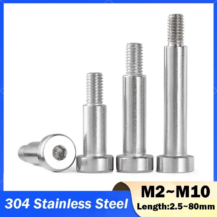 

Болты с шестигранной головкой из нержавеющей стали M2-M10