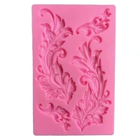 european style silicone mold embossed totem lace pattern cake decor angel shape mould for epoxy resin material silikon form mold