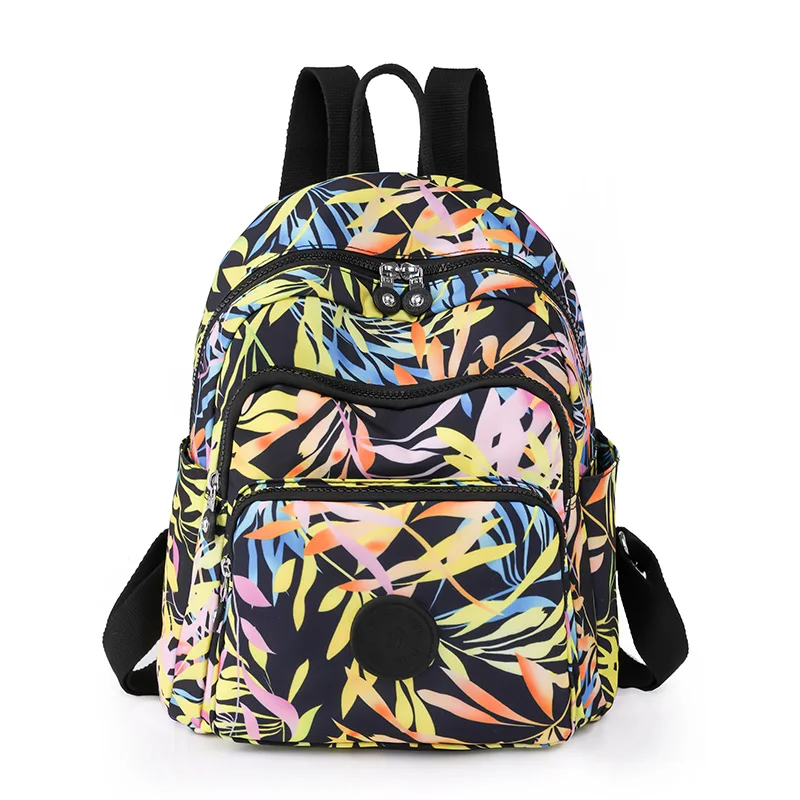 

Новинка 2023, Осенний женский рюкзак, высококачественный Многофункциональный водонепроницаемый нейлоновый дорожный рюкзак, Студенческая школьная сумка для колледжа