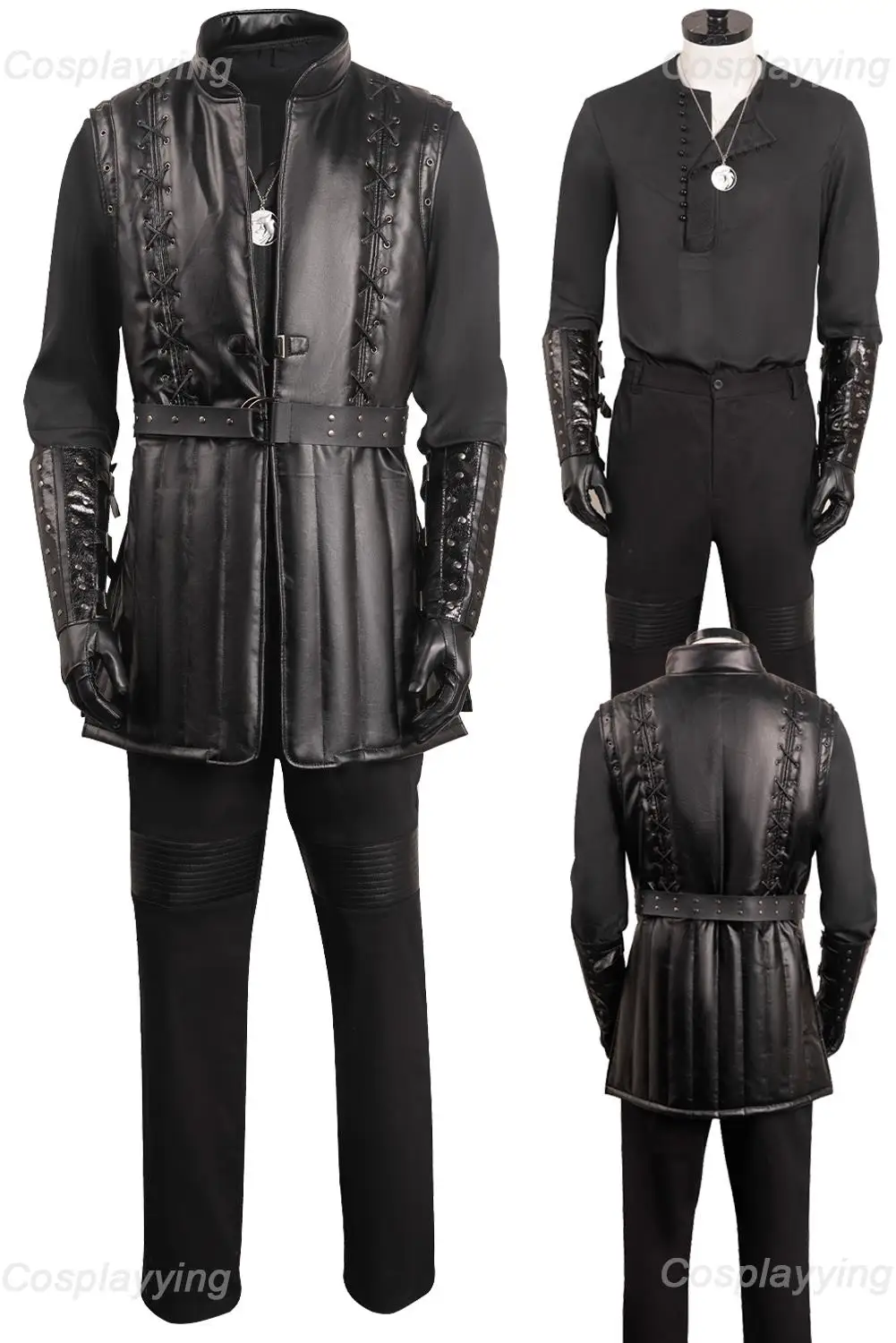 

Henry Cosplay Cavill Men Costume TV Demon Hunter 3 Gwynbleidd Roleplay Fantasia Fancy Dress Up Party Clothes Male Disguise New