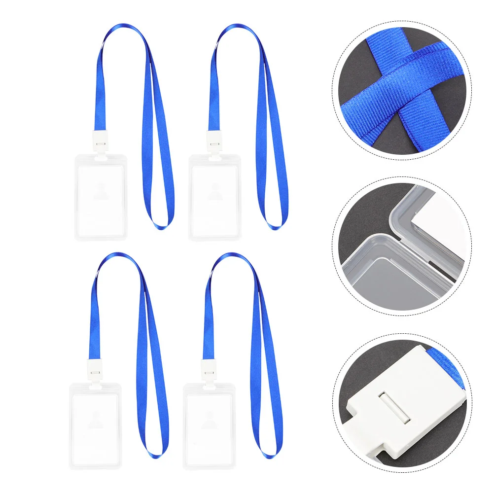 

Держатель Badgelanyard Idname Lanyards, держатели бирок, вертикальное рабочее защитное ожерелье значки, прозрачный чехол для водительского удостоверен...