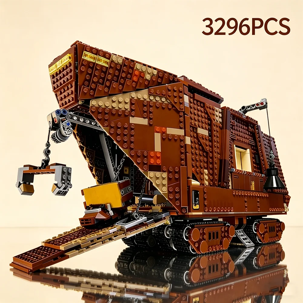 Новый конструктор MOC Sandcrawler (модель 75059) из строительных блоков, обучающий набор для взрослых, рождественский подарочный набор, 3296 деталей (art.: 3920db797d8cf) - 3920db797d8cf