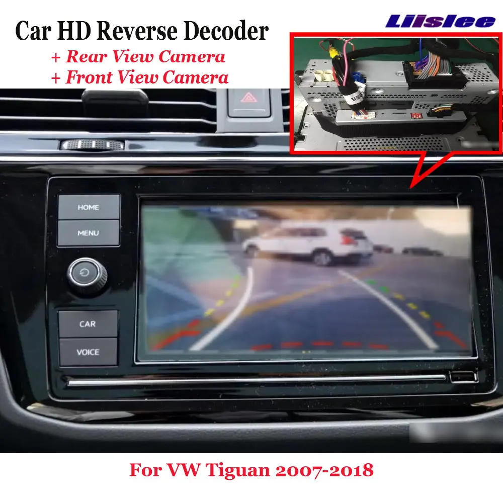 

Car DVR Rearview Front Camera For VW Tiguan 2007-2018 MIB Host Reverse Image Decoder Original Screen Upgrade