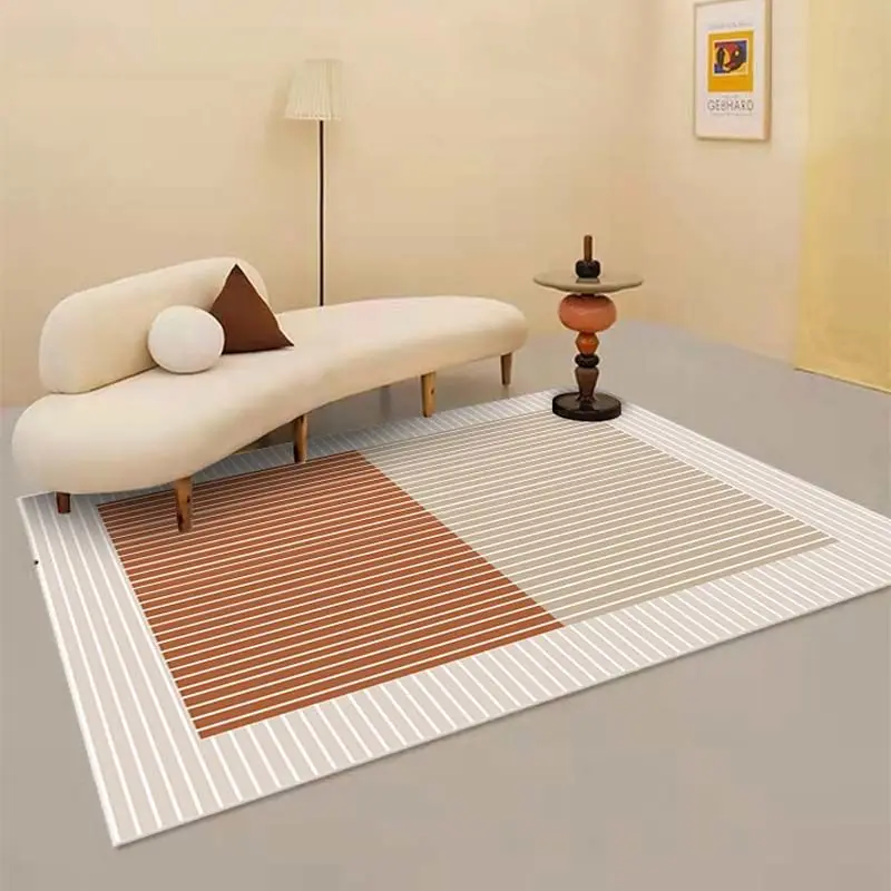 

Simple Living Room Decoration Carpet High Quality Bedroom Rug Cloakroom Rugs Homestay Large Area Carpets Non-slip Floor Mat