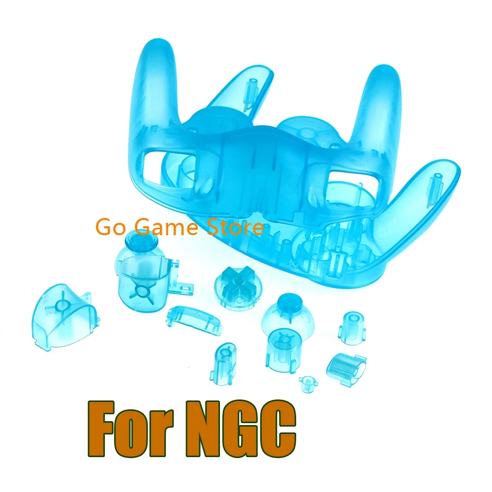 1 комплект для контроллера NGC сменный передний и задний корпус чехол с кнопкой Dpad