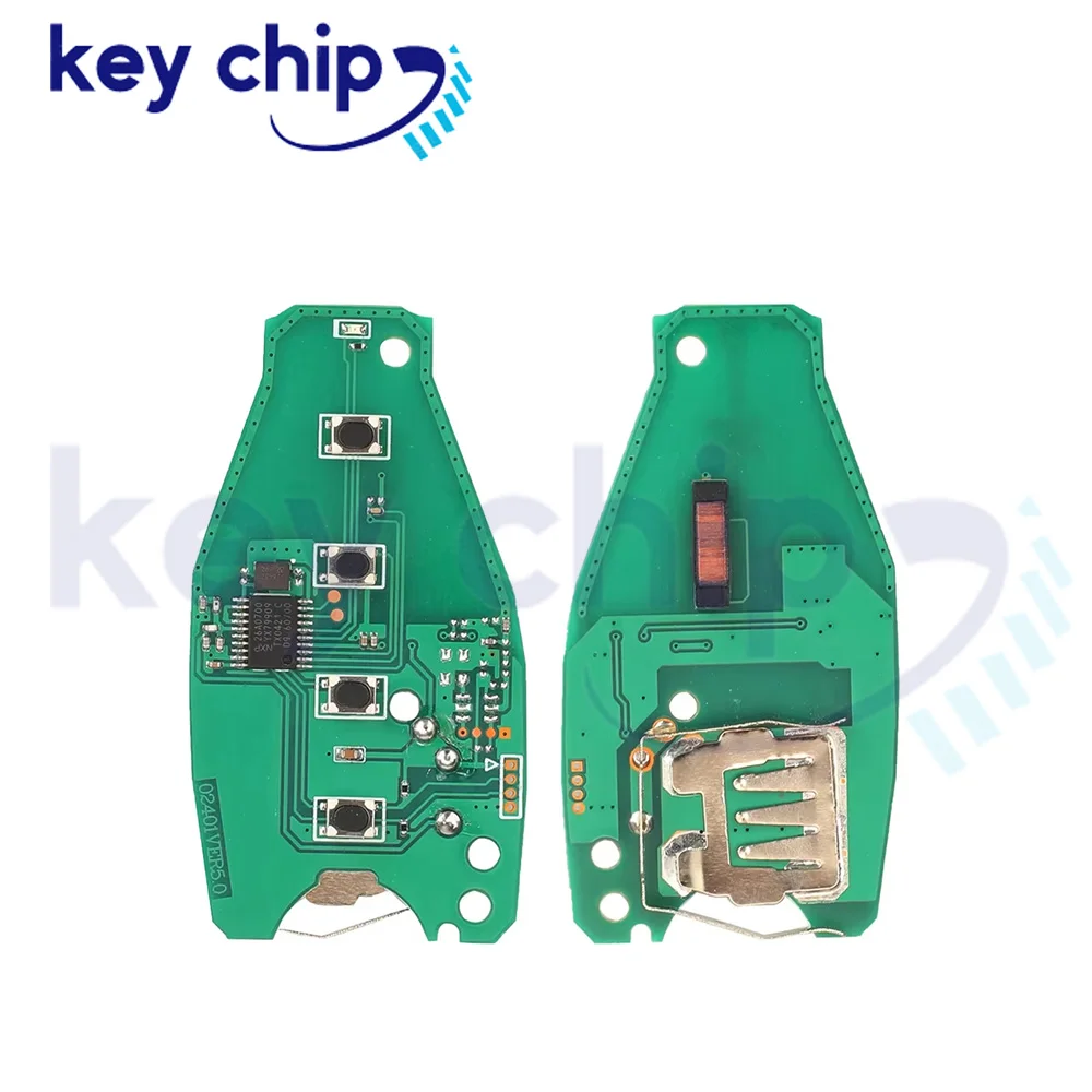 Дистанционный ключ для VW Touareg 315 МГц ASK PCF7945A HITAG 2 46 CHIP IYZVWTOUA 7P6959754 433 МГц FSK 7P6959754AL 868 МГц FSK 7P6959754AP (art.: 3920d4da33901) - 3920d4da33901