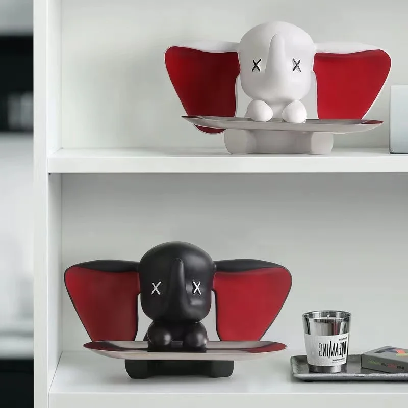 Лоток для хранения смолы Dumbo ключи домашнего домашние миниатюры с конфетами