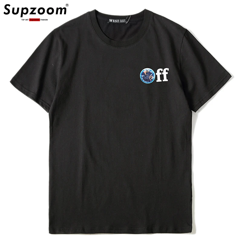 

Supzoom New Arrival Top Fashion Brand Clothing O-neck Off Casual T Shirt Men Hip Hop Ins 3d Printing Leisure Cotton Tshirt Homme