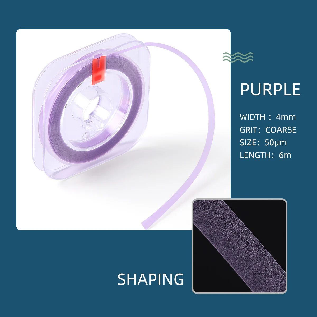 Полоска полировальная Стоматологическая 6 х4 мм 1 рулон