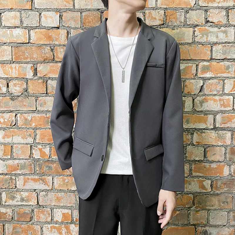  Новый маленький мужской костюм в Корейском стиле модный деловой повседневный