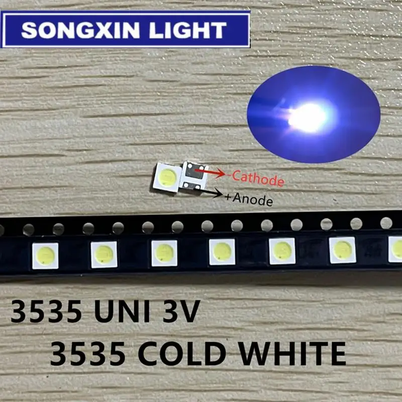Оригинальная светодиодная подсветка для LG LED 2 Вт 6В/1 3В 100 холодный белый