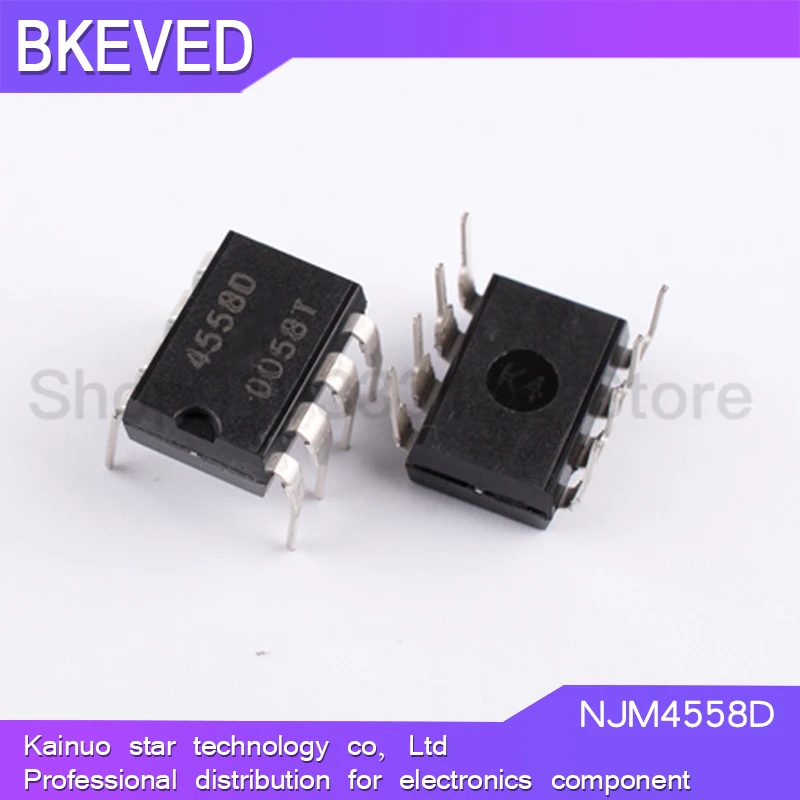 

20PCS NJM4558D DIP8 NJM4558 DIP JRC4558D JRC4558 new and original IC