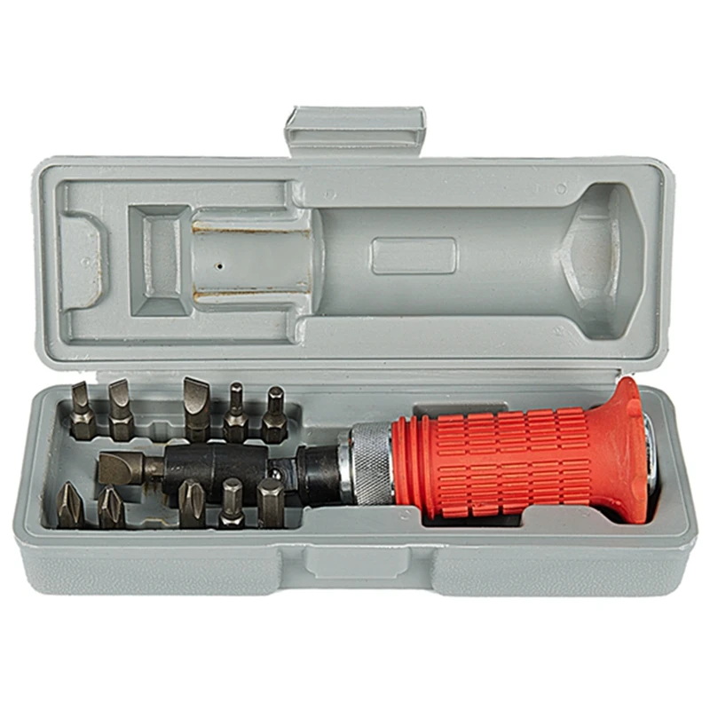 

Retail Impact Screwdriver Set Screwdriver Carbon Steel Multi-Head Hammer Socket Repair Kit Screwdriver Bit Set Multi-Function