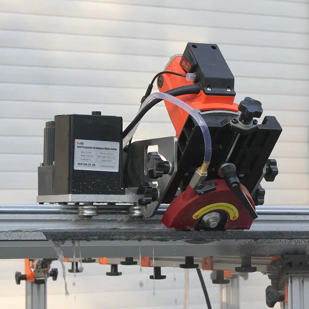 Автоматическая Самоходная машина Raizi для направляющих мокрый резак резки торцов