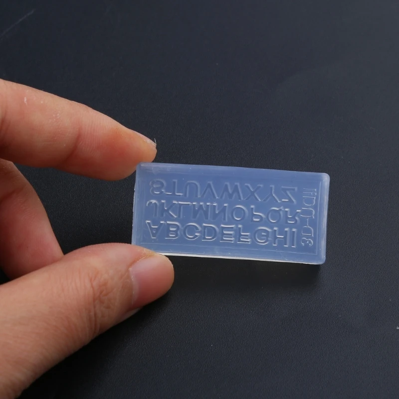 Y1UB мини-буквы и цифры 3D украшения для ногтей УФ-кристаллическая эпоксидная форма