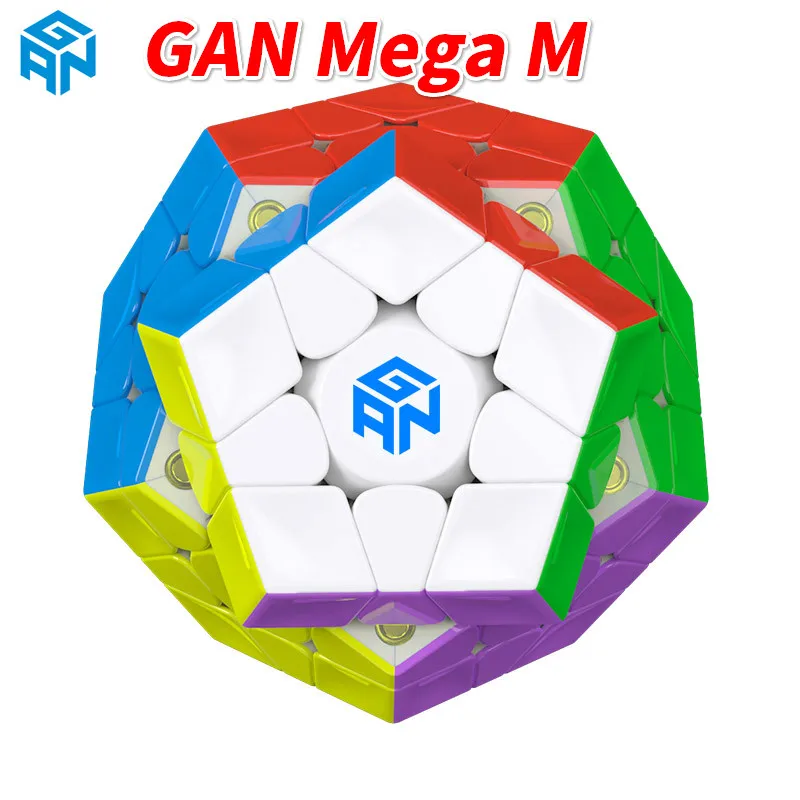 

Gan Magnetic Cube Mega Magic Stickerless CUBE Wumofang Speed Cube Gan 12 Sides Puzzle Cubo Magico Dodecahedron