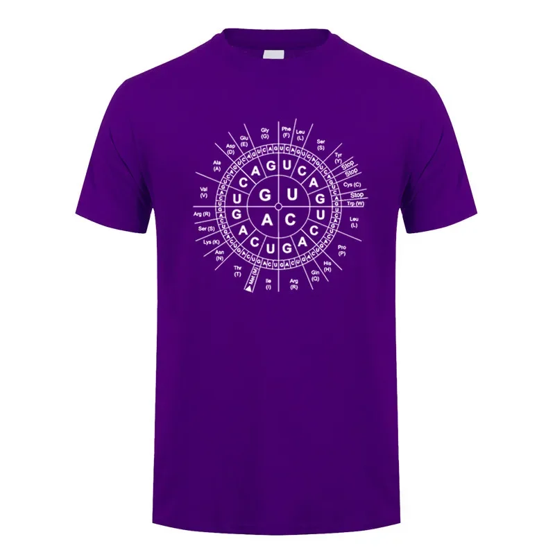 Биология генный код солнце летний смешной научный Юмор с коротким рукавом