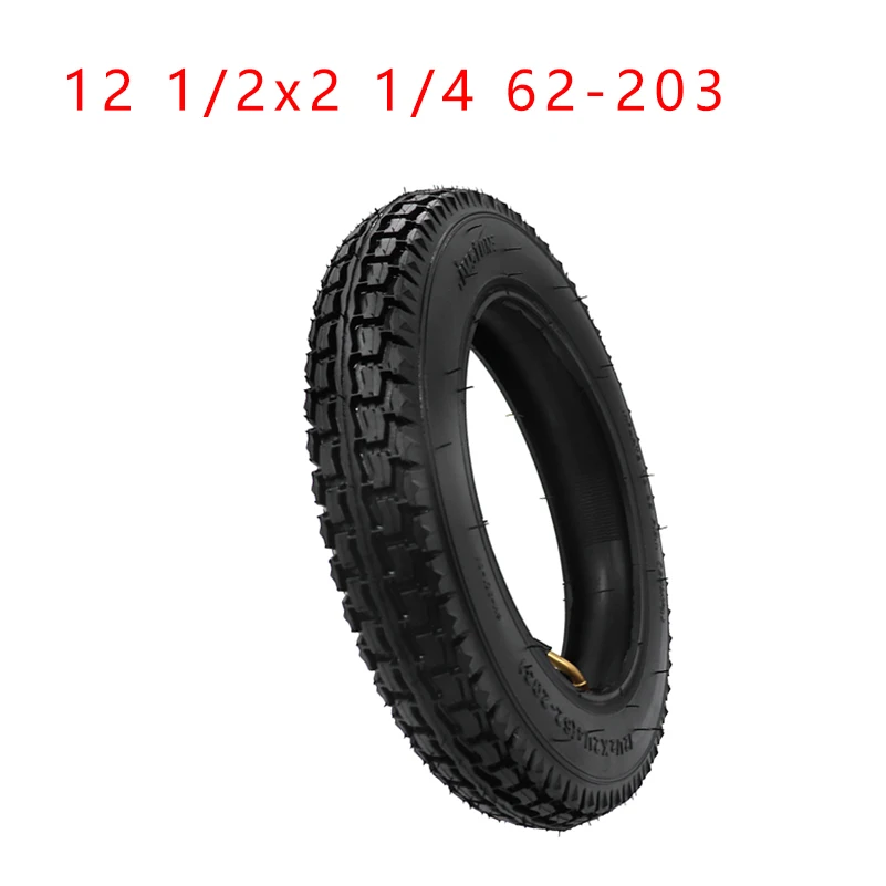 

12 inch Tire 12 1/2x2 1/4 ( 62-203 ) Tyre Fits For Many Gas Electric Scooters E-Bike 12 1/2*2 1/4 wheel Tyre & Inner Tube Parts
