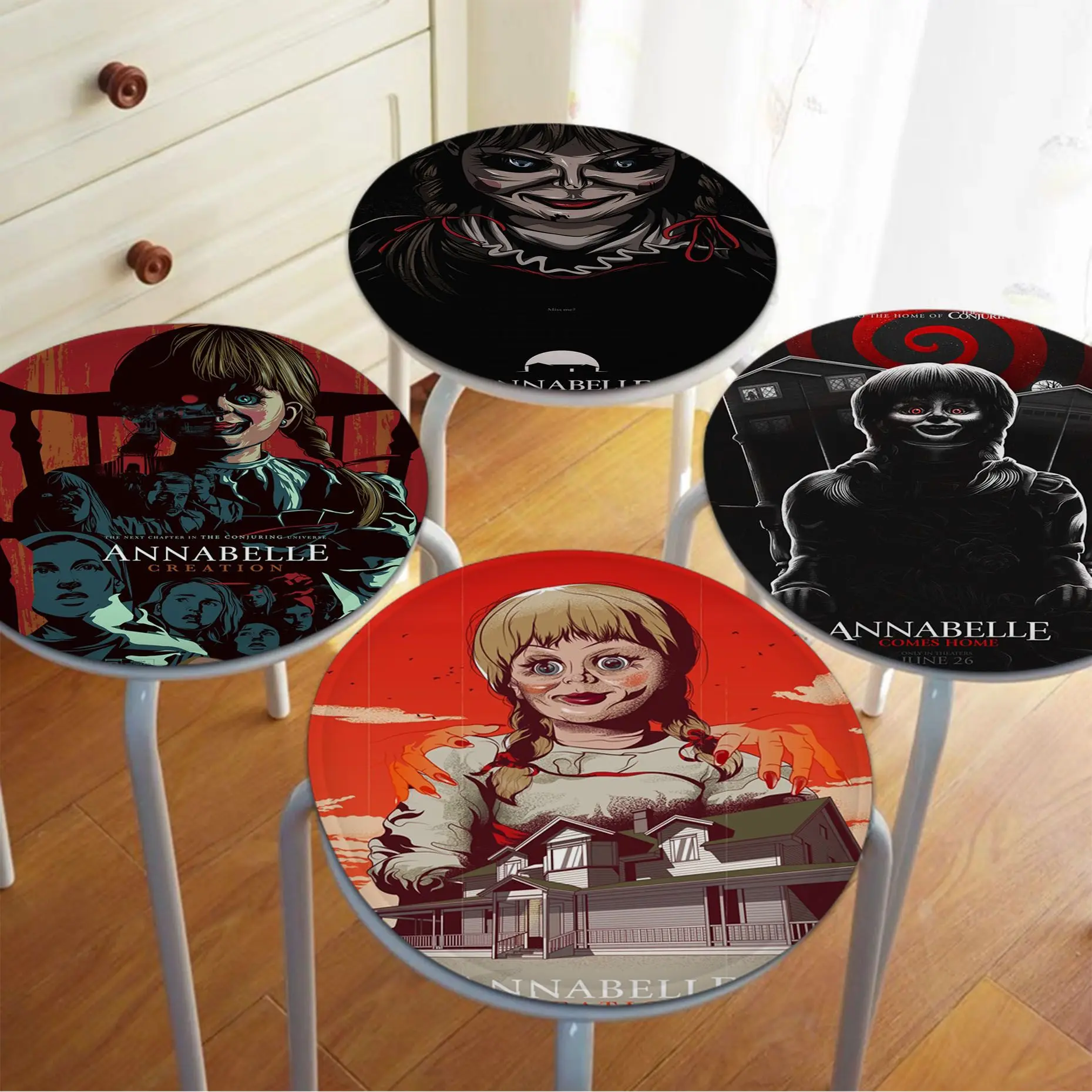 

Annabelle Simplicity Multi-Color Dining Chair Cushion Circular Decoration Seat For Office Desk Sofa Decor Tatami