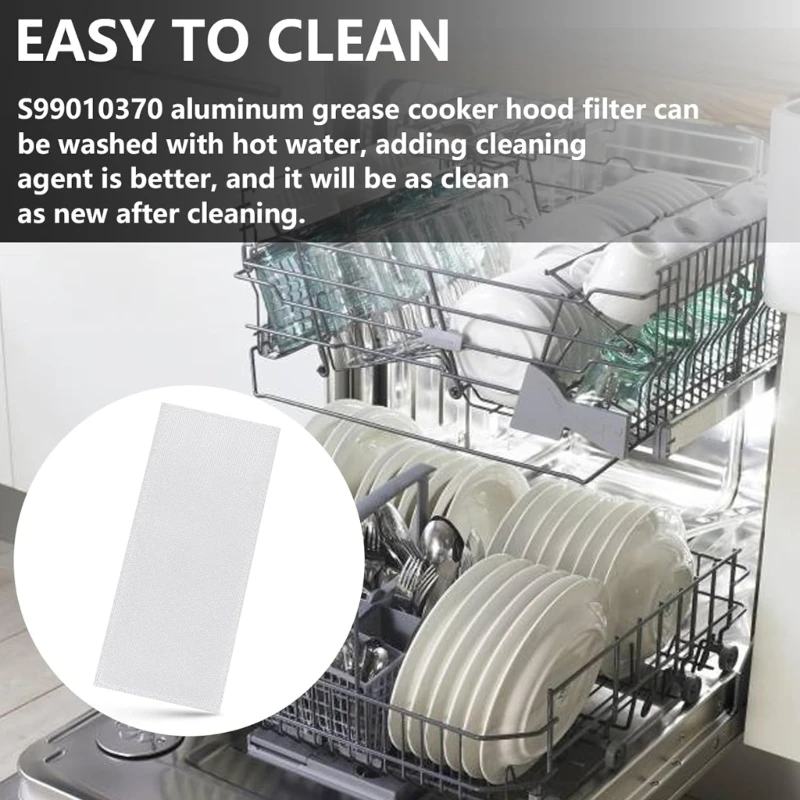 S99010370 Замена фильтра вытяжки для алюминиевых жироулавливающих фильтров Nutone Dropship