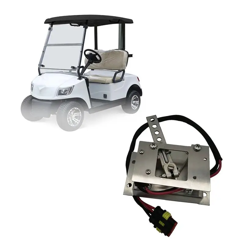 Фото Дроссель ABVH-2X PB-6 типа 0-5K с мини-подключением на 3 провода EV PB-8 для гольф-каров с потенциометром Curtis PB 8. №4