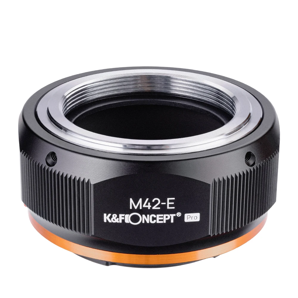 K&F Concept M42-NEX PRO High Precision Lens Adapter For Sony NEX E Mount Cameras Professional Adapter Ring Transfer M42 Lens