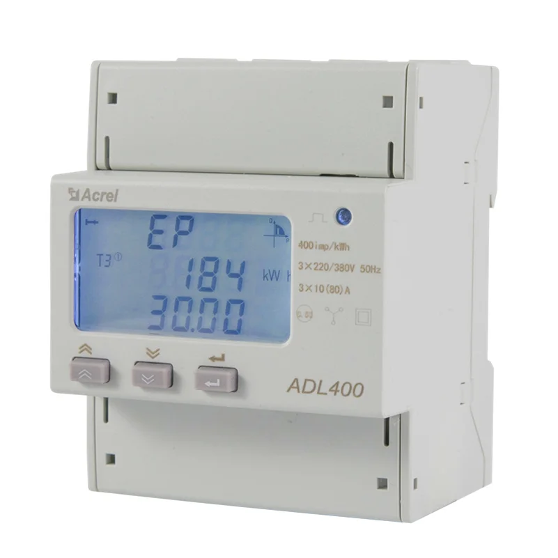 

5A secondary input mid certified 3 phase ct meter energy meter with ct